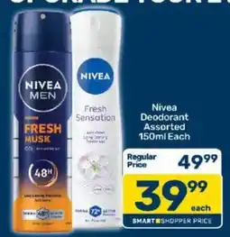Pick n Pay Nivea Deodorant Assorted offer