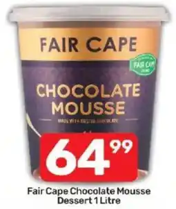 Pick n Pay Fair Cape Chocolate Mousse offer