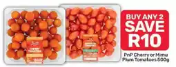 Pick n Pay PnP Cherry or Mimu Plum Tomatoes offer