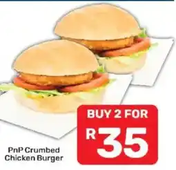 Pick n Pay PnP Crumbed Chicken Burger offer