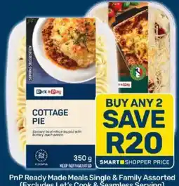 Pick n Pay Cottage Pie offer