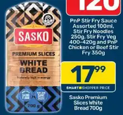 Pick n Pay Sasko Premium Slices White Bread offer