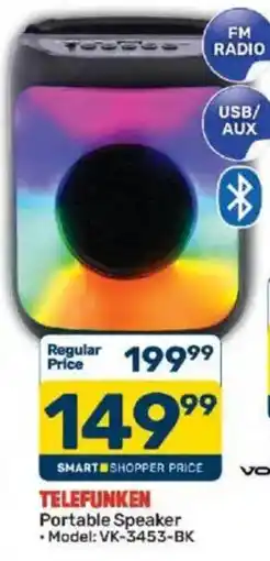 Pick n Pay TELEFUNKEN Portable Speaker offer
