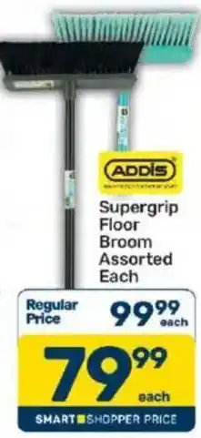Pick n Pay Addis Supergrip Floor Broom Assorted offer