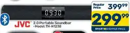 Pick n Pay JVC 2.0 Portable Soundbar offer