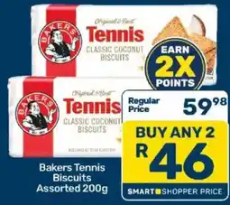 Pick n Pay Bakers Tennis Biscuits Assorted offer