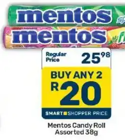 Pick n Pay Mentos Candy Roll Assorted offer