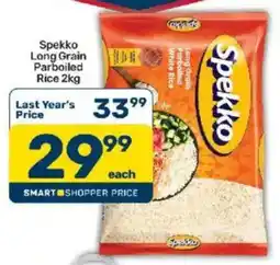 Pick n Pay Spekko Long Grain Parboiled Rice offer