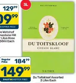 Pick n Pay Du Toitskloof Assorted offer