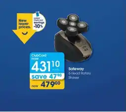 Clicks Safeway 5-Head Rotary Shaver offer