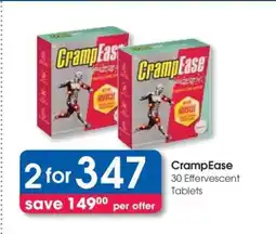 Clicks CrampEase offer