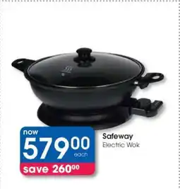 Clicks Safeway Electric Wok offer