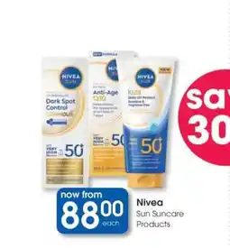 Clicks Nivea Sun Suncare Products offer