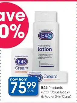 Clicks E45 Products offer