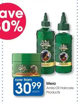 Clicks Mera Amla Oil Haircare Products offer