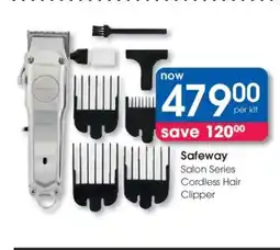 Clicks Safeway Salon Series Cordless Hair Clipper offer