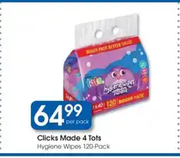 Clicks Clicks Made 4 Tots offer