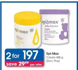 Clicks Epi-max offer