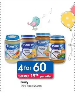 Clicks Purity offer