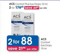 Clicks ACS Comfort Eye Drops 10 ml offer