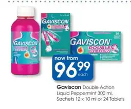 Clicks Gaviscon Double Action offer