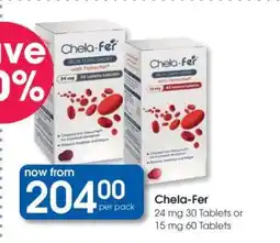 Clicks Chela-Fer offer