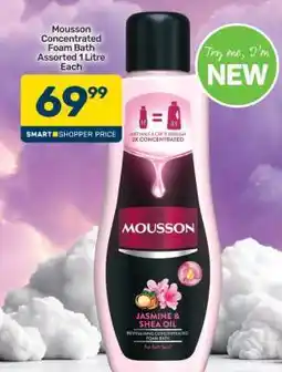 Pick n Pay Mousson Concentrated Foam Bath Assorted 1 Litre Each offer