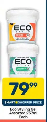 Pick n Pay Eco Styling Gel Assorted 237ml Each offer