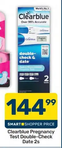 Pick n Pay Clearblue Pregnancy Test Double-Check Date 2s offer