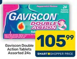 Pick n Pay Gaviscon Double Action Tablets Assorted 24s offer