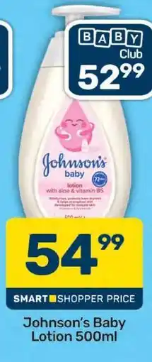 Pick n Pay Johnson's Baby Lotion-500ml offer