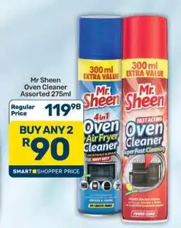 Pick n Pay Mr Sheen Oven Cleaner Assorted 275ml offer