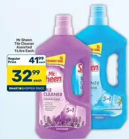 Pick n Pay Mr Sheen Tile Cleaner Assorted 1 Litre Each offer