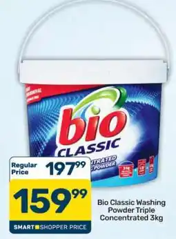 Pick n Pay Bio Classic Washing Powder Triple Concentrated 3kg offer