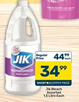 Pick n Pay Jik Bleach Assorted 1.5 Litre Each offer