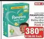 KitKat Cash and Carry PAMPERS Active Baby-dry Jumbo Pack 2 offer
