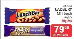 KitKat Cash and Carry CADBURY Mini Lunch Bar/P.S offer