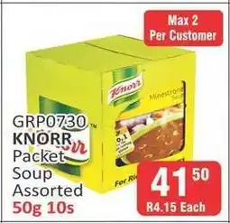 KitKat Cash and Carry KNORR Packet Soup Assorted 50g 10s offer