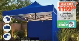 Checkers Hyper BushBaby Explorer Gazebo offer