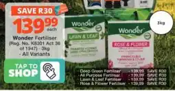 Checkers Hyper Wonder Fertiliser offer