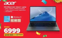 HiFi Corp Acer E10 ETBook Intel Celeron Laptop offer