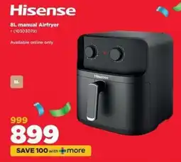 HiFi Corp Hisense 8L manual Airfryer offer