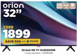 HiFi Corp Orion 32" HD TV OLED32HDB offer