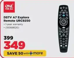 HiFi Corp DSTV A7 Explora Remote URC9250 offer
