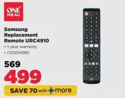 HiFi Corp Samsung Replacement Remote URC4910 offer