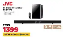HiFi Corp JVC 2.1 Channel Soundbar TH-BY370 offer