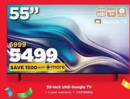 HiFi Corp 55-inch UHD Google TV offer