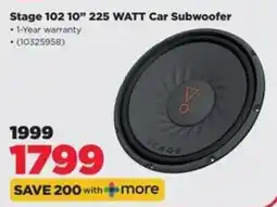 HiFi Corp Stage 102 10" 225 WATT Car Subwoofer offer