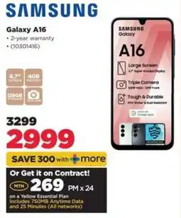 HiFi Corp SAMSUNG Galaxy A16 offer
