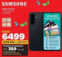 HiFi Corp SAMSUNG Galaxy A27 5G offer